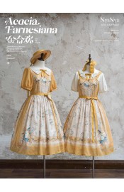 NyaNya Acacia Farnesiana Blouse Cardigan Skirt JSK and One Piece(Reservation/2 Colours/Full Payment Without Shipping)